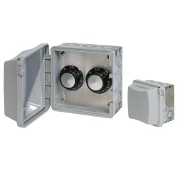 240 V In-Wall Double Control Weatherproof Assembly