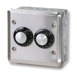 120 V In-Wall Double Control Assembly