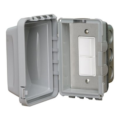 In-Wall Weatherproof Single Duplex Switch