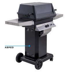 A-Series Black Powder Coats Pedestal