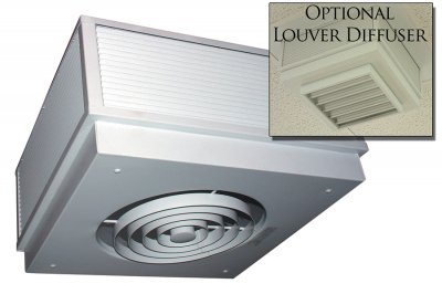 Commercial Fan Forced Surface Mounted Ceiling Heater