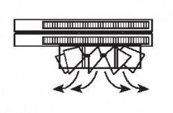 Radial Diffuser For Discharge Unit Heaters