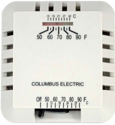 Wall Plate for Low Voltage Thermostats